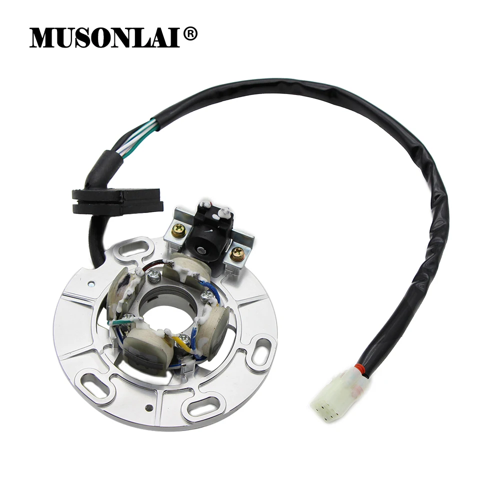 

Катушка статора магнето мотоцикла для Yamaha YZ250 1999-2022 YZ250X 2016-2022 5CU-85560-00 5CU-85560-01 5CU-85560-02 5CU-85560-10