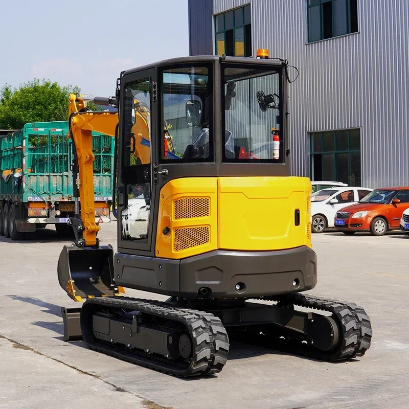 new 3.5 ton excavators machine mini excavators  micro digger for sale