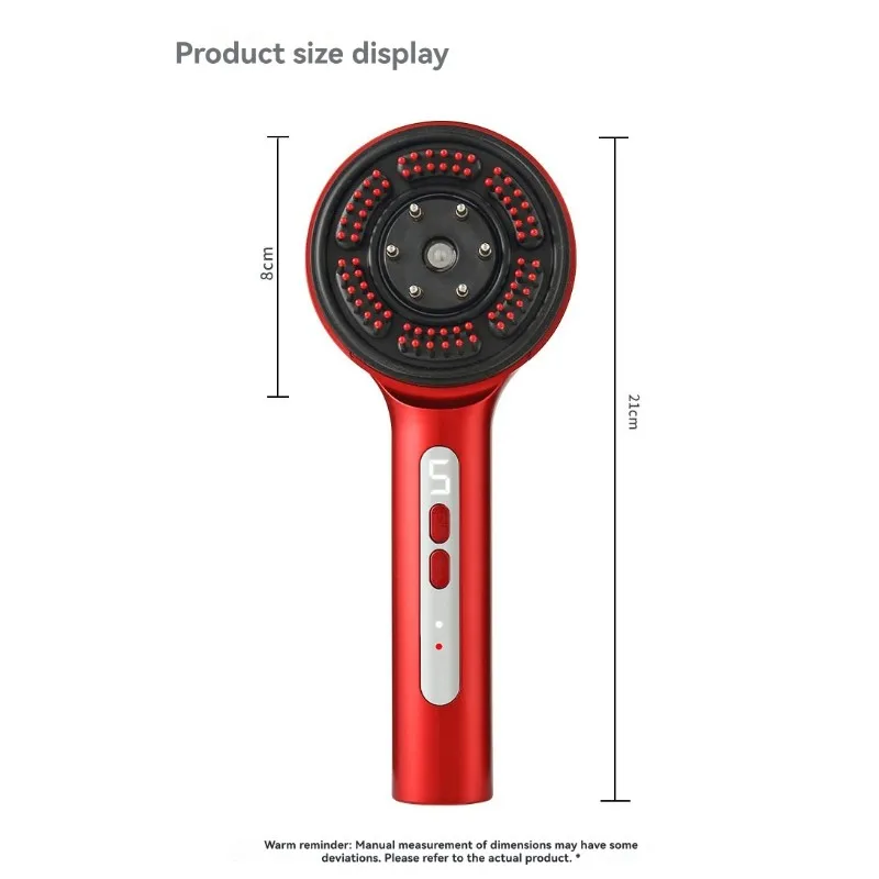 

【OFF SHELF】For Hair Growth For Hair Growth Multifunctional Red Light Scalp Massager Comb For Hair Growth