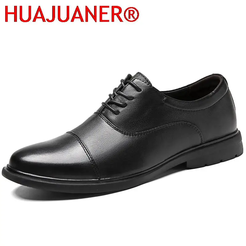 Mens Casual Shoes Genuine Leather Men Business High Quality Men's Oxford Shoes Luxury Brand Men Dress Shoes Italy Loafers Male