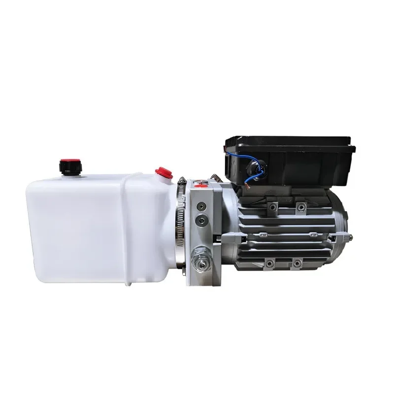 220V double-acting power unit small AC hydraulic pump station assembly lift unloading platform oil pump manufacturer