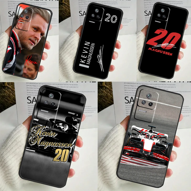 Kevin Magnussen F1 Case For Xiaomi 13 14 Ultra 11T 12T 13T Pro 12 Lite POCO X6 M6 Pro X3 X4 X5 M5s F3 F5 Cover