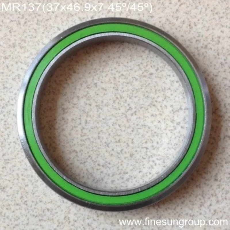 

1-3/8 inch bowl set bearing MR137 (46.9x7 45/45)