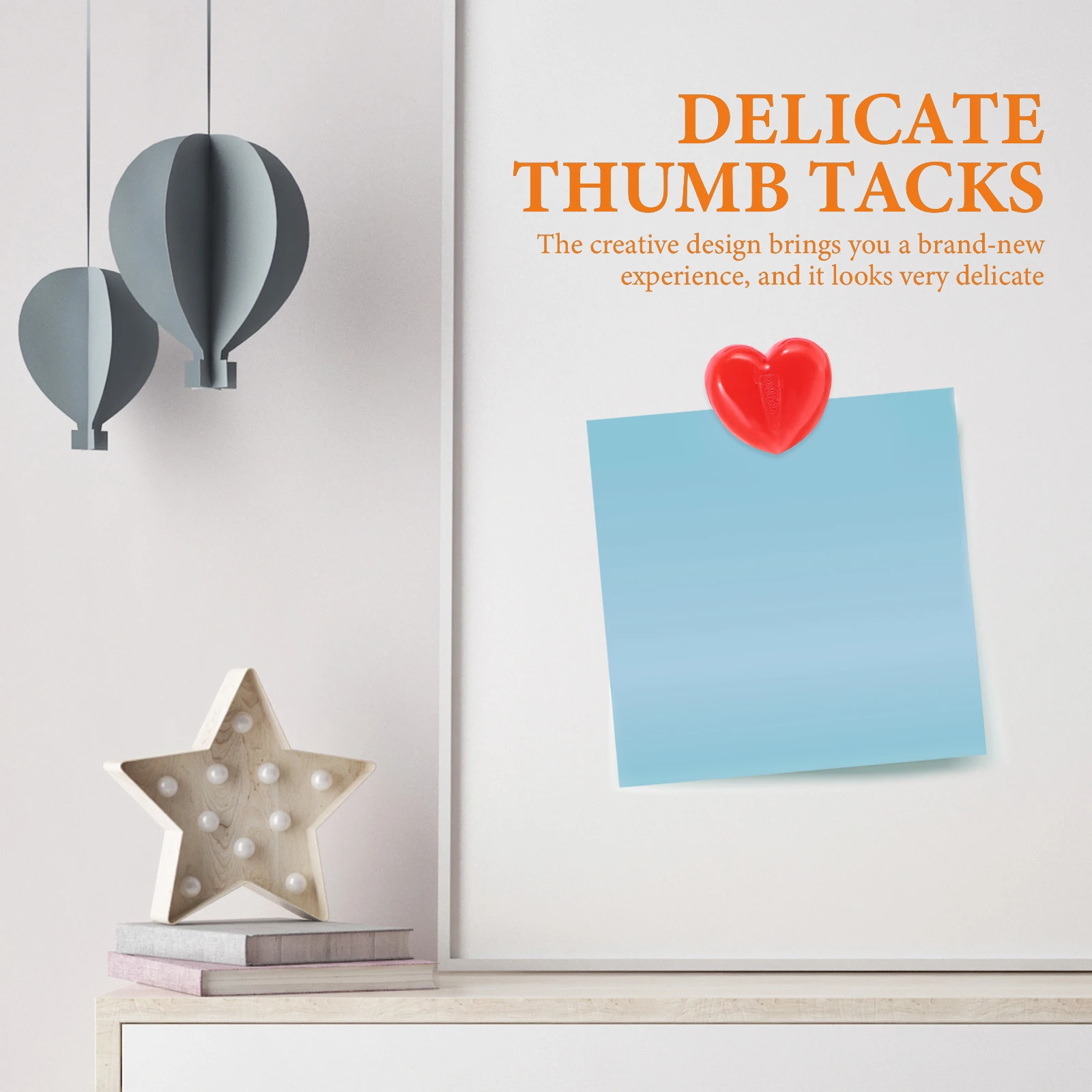 

150pcs Heart Shaped Thumb Tacks Bright Red Wear Resistant Cork Board Accessories Map Pins Desk Supplies Multi Function