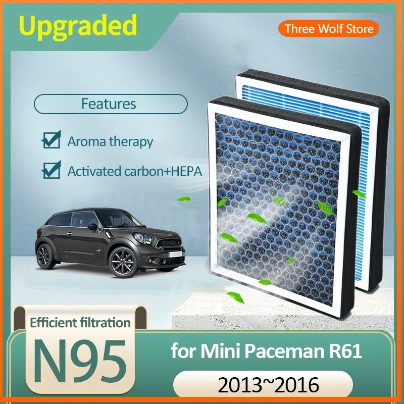 

Activated Carbon Air Filter for Mini Paceman R61 2013 2014 2015 2016 64319127516 Air Conditioner Filter Accessories Auto Parts