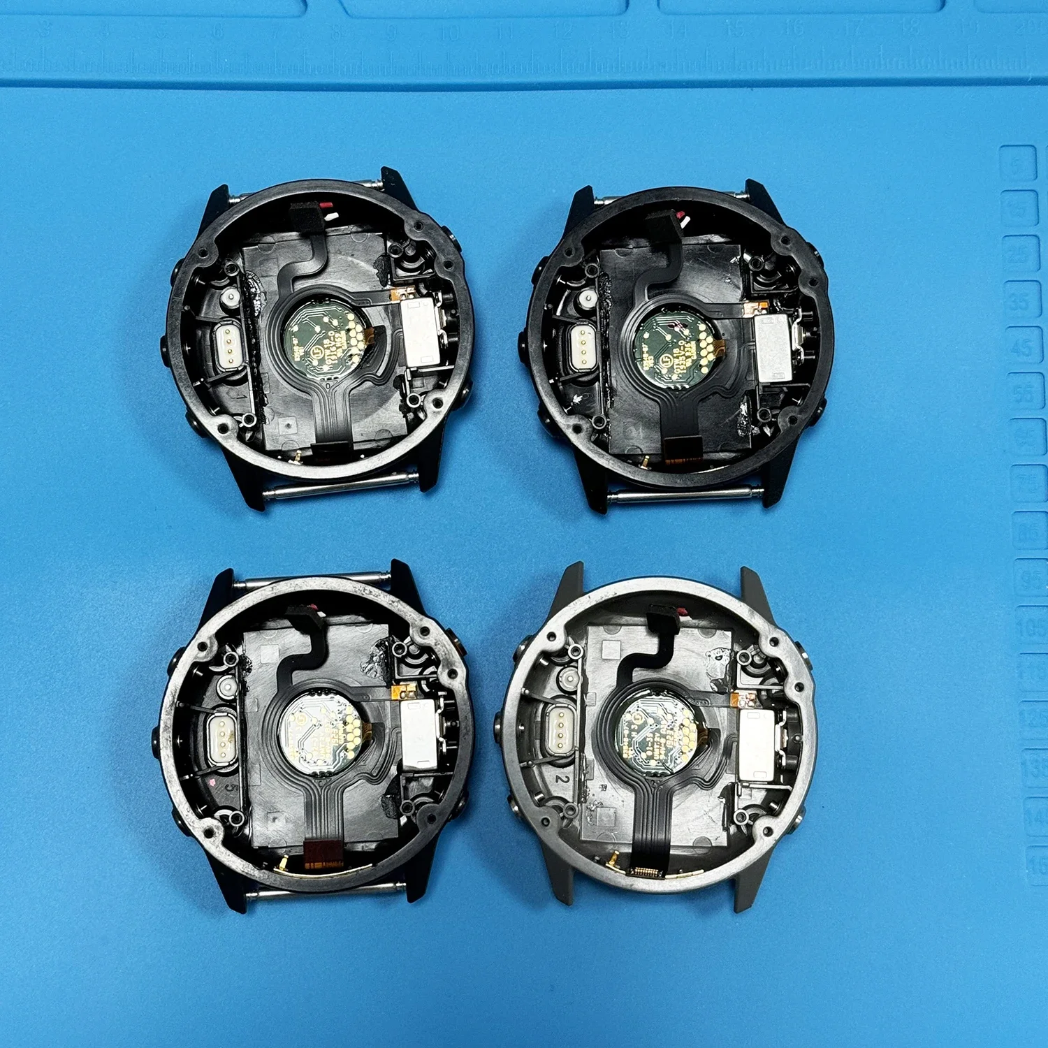 Back Cover with Heart Rate Sensor Fits GARMIN Fenix 6X Pro Pro Solar Sapphire Charging Contacts Repair