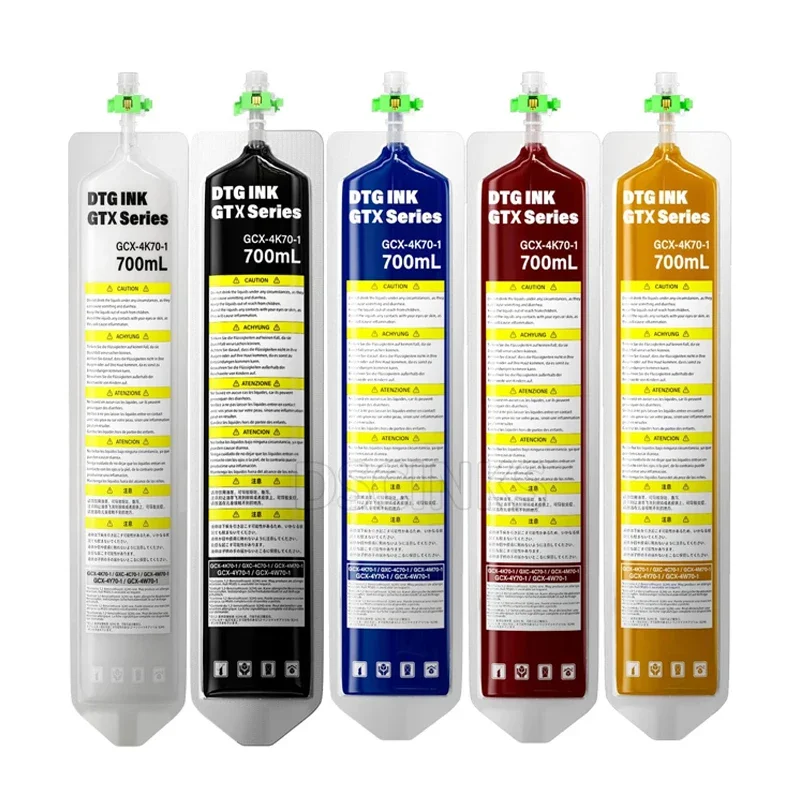 700ml GTX PRO DTG ink for Brother GTX series for Brother GTX-422 GTX-423 GTX-425 GTX-600 GTX PRO GTX PRO printer GTX PRO Ing bag
