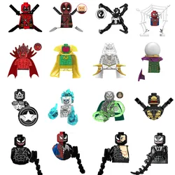 Super Heroes The Spider Venom Captain Model Figure Blocks Construction Building Bricks Toys For Children