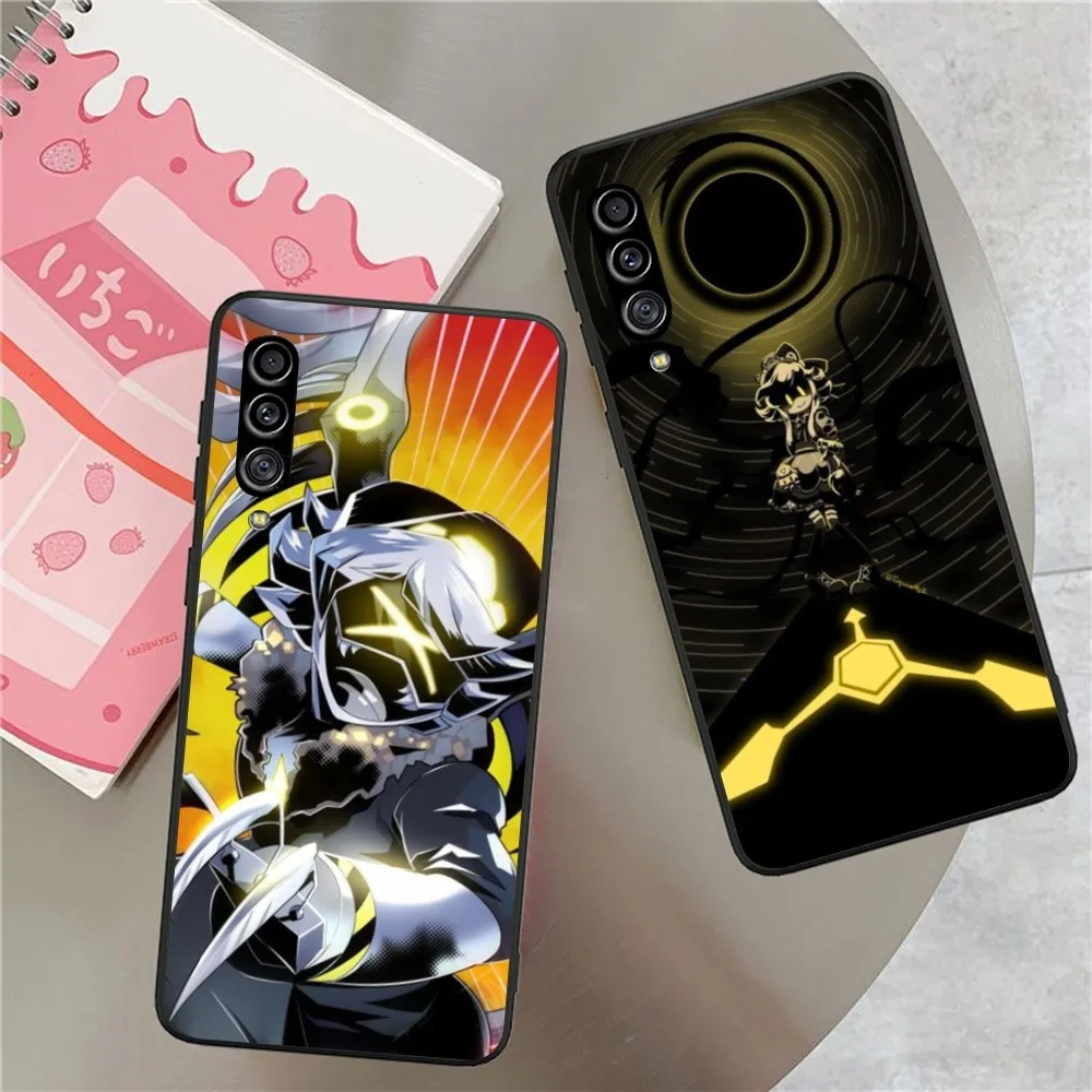 Murder Drones Mobile Cell Phone Case for Samsung Galaxy S23 S22 S21 S10 S9 S8 Plus Ultra Black Soft Phone Cover Funda