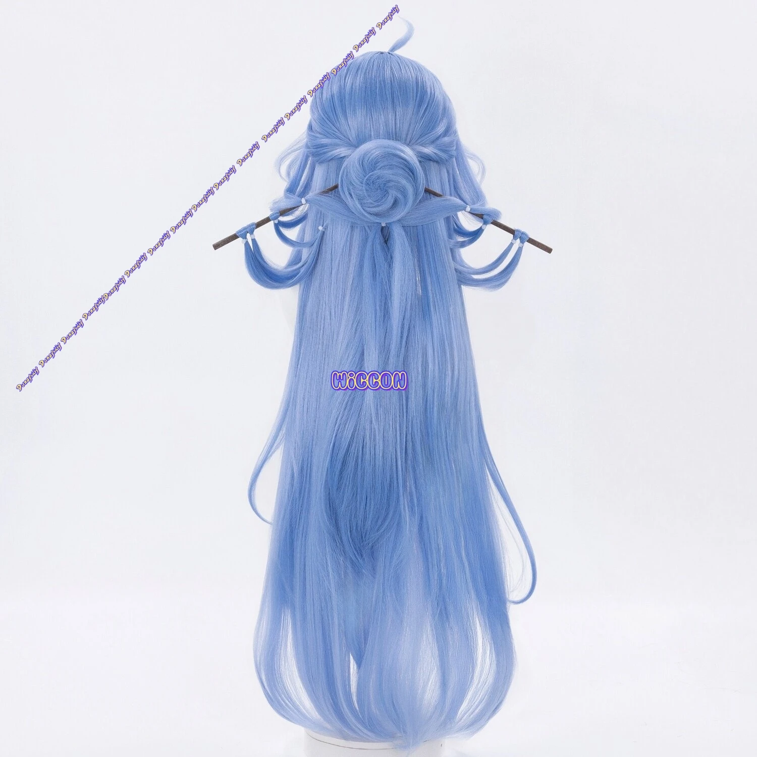 Game Wuthering Waves Qingxiao - огляд і ціна Anime Cosplay Blue Hair