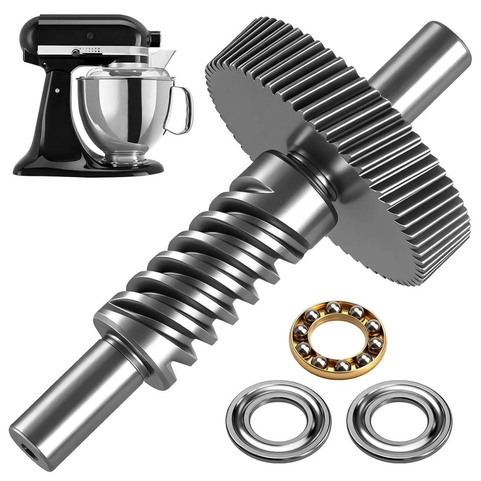 1Pc For Whirlpool WP9709231 9709231 Mixer Sturdy Stand Worm Gear Thrust Bearing For KitchenAid KP2671-3 Mixer Accessory Replace