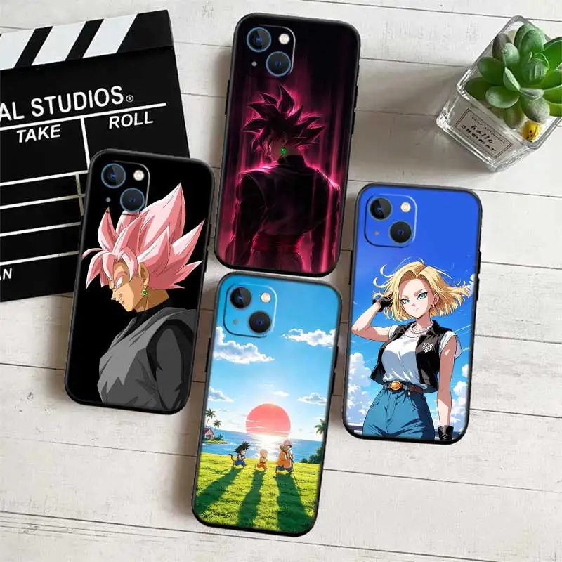 PU21 Goku Dragon Ball Phone Case for Samsung Galaxy Note 10 20 S23 S24 S25 Ultra FE Plus Edge Lite A02S A35 A07 A17