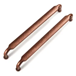 Retro Furniture Long Handle Cabinet Pulls Drawer Dresser Bronze Antique Knob Rustic Handle Kitchen Cabinet Knobs and Handles