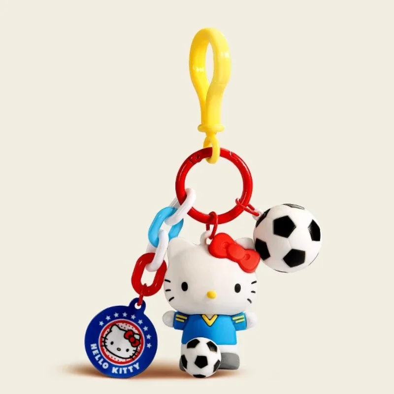 かわいいサンリオ漫画ハローキティ野球キーホルダーアニメバックパックかわいい卓球モデルペンダントキー装飾女の子クリスマスギフト