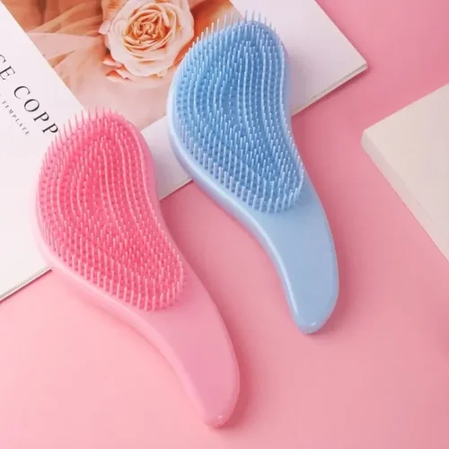 Peine mágico para desenredar, cepillo de pelo de masaje antiestático, cojín de aire para desenredar enredos, cepillo para el cabello, peine, herramientas de peinado para peluquero y salón
