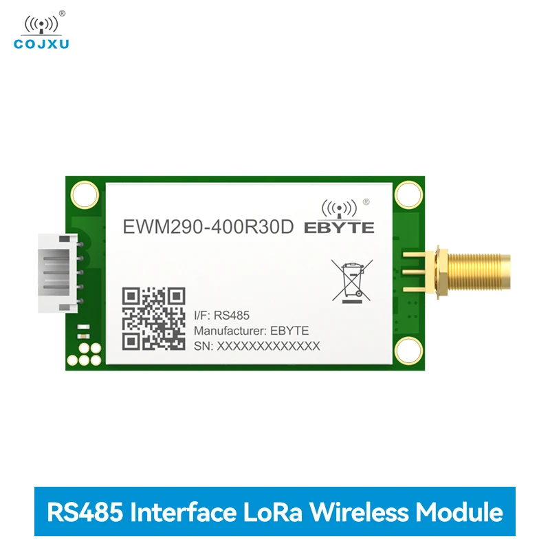 

Беспроводной модуль RS485 433 МГц COJXU EWM290-400R30D 30 дБм ChirpIoT ™ Распределительный спектр PAN3060 Поддержка команд на расстоянии 5 км