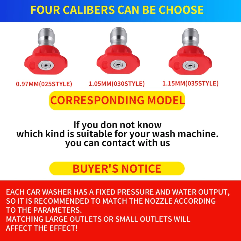 High Pressure Mix Color Quick Connector 1/4\