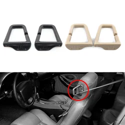 Beige/Black Car Seat Belt Guide Loops For Pontiac Firebird For Chevrolet Camaro Convertible 1993-2002 16817202/16817203