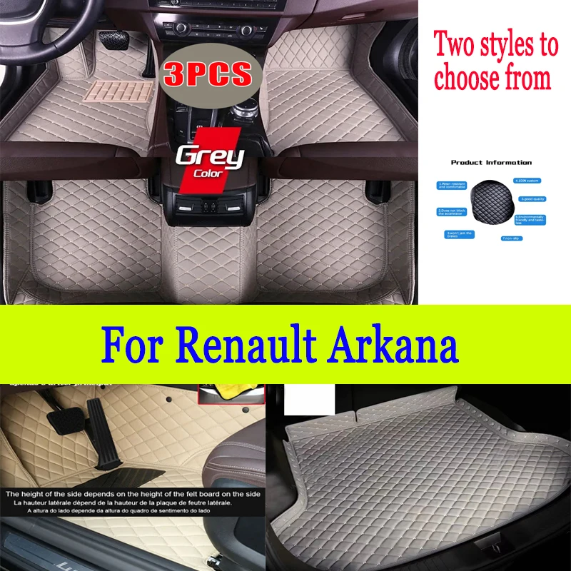 

Custom Car Floor Mats For Renault Arkana 2019 2020 2021 2022
