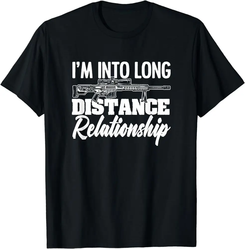 I'm Into Long Distance Relationship Long Range Shooting T-Shirt Anime Graphic T-shirts For Men Clothing Women Short Sleeve Tees