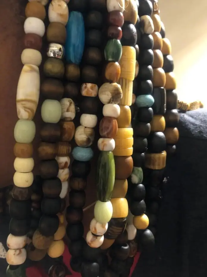 16pcs Mix Styles Acrylic Crochet Hair braid Dreadlock Beads rings tube Jewelry making Bracelet necklace Accessories