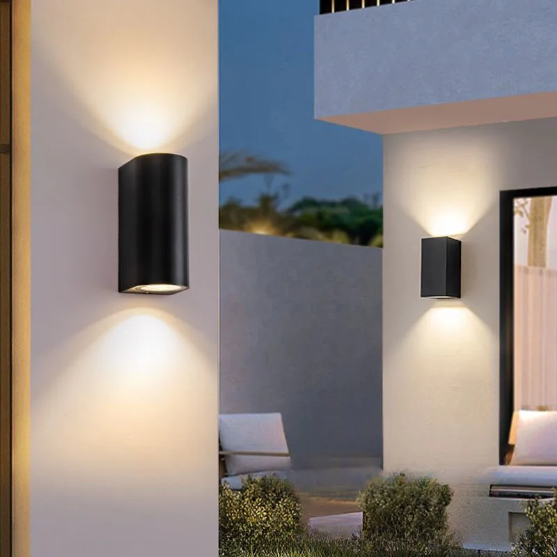 

Aluminum Up Down Wall Lamp Waterproof IP65 Outdoor Wall Light Modern LED Lights For Garden Decoration Staircase Balcony Lighting