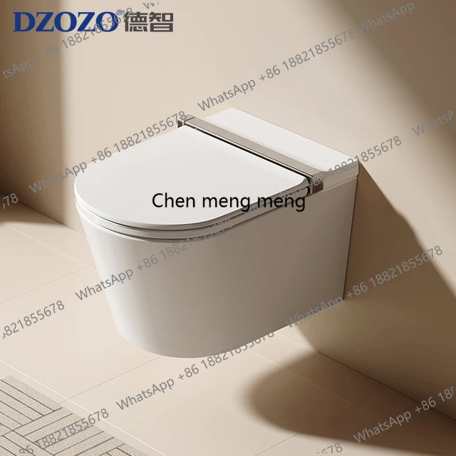 Entry Bathroom Ceramic Intelligent Toilet Modern Luxury Electric One Piece Hotel Bidet Smart Toilets