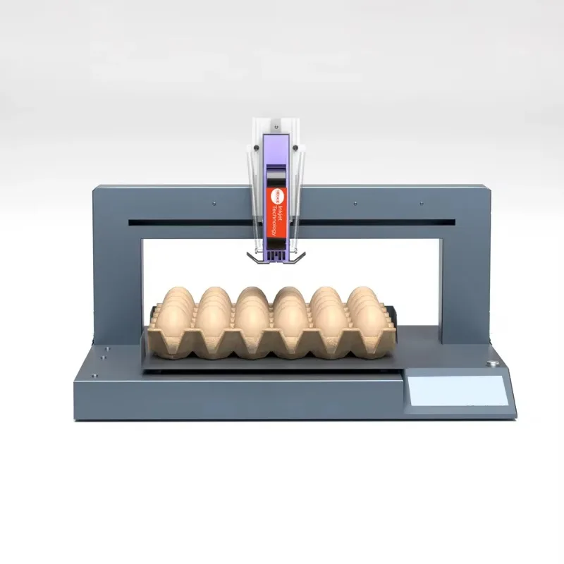 

WECARE Touch Screen High Speed Automatic Inkjet Code Printer for Expiry Dates Logos Marks on Eggs