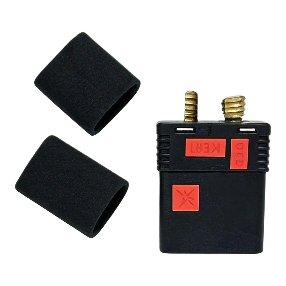 For RC For battery Quick Connect QS8 Plus 130A Anti Spark Connector Pair Black Housing Gold Contacts 85x50x82mm