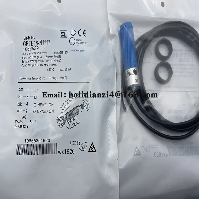 Photoelectric switch GRTE18-N1147 GRTE18-N1117 GRTE18-P1147 GRTE18-P1117 GRTE18-P1167 GRTE18-N1167 In stock