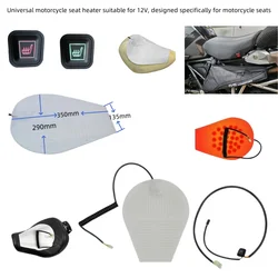 Motorcycle cushions heating seats heated carbon fiber thermostatic seat interior upholstery Cushions part warm support original