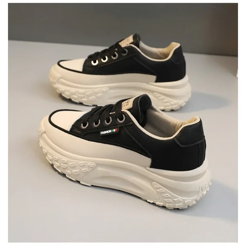 Women's flat shoes casual vulcanized lace up breathable women's walking sports shoes Sapatos women