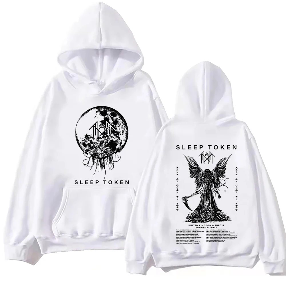 Sleep-Token Take Me Back To Eden Hoodie High Quality Hip Hop Harajuku Pullover Popular Long Sleeve Round Neck Music Tops