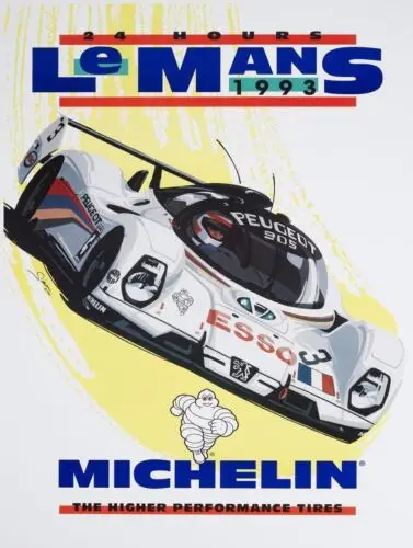 Le Mans 1993 bike Retro Metal Wall Plaque Art Vintage Advertising Sign man a4 sign