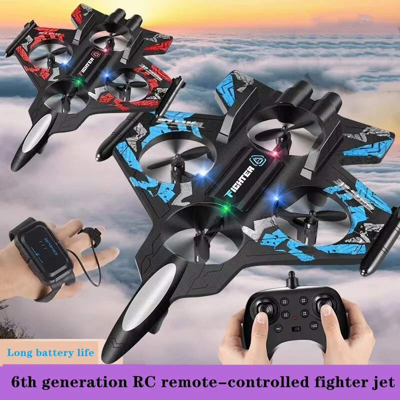 

New Sixth Generation Upgrade PRO Glider Flying Helicopter with RC Aircraft Remote Control Foam Fighter Airplane Toy for Gifts