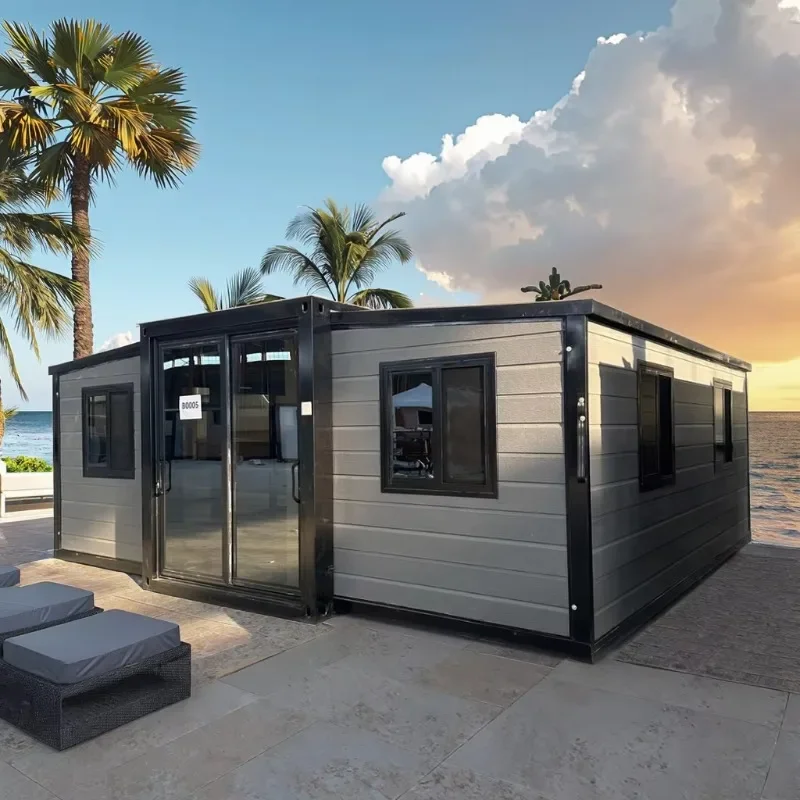 

Prefab Homes Luxury Tiny House Expandable Container House Mobile Homes With 2 3 Bedrooms PreBuilt Container Homes 20ft 40ft