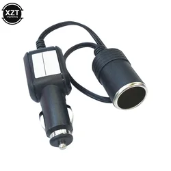 Cigarette Lighter 24V to 12V 60W 5A Vehicle Charger Socket Power Adapter for Truck Refrigerator Vacuum Cleaner