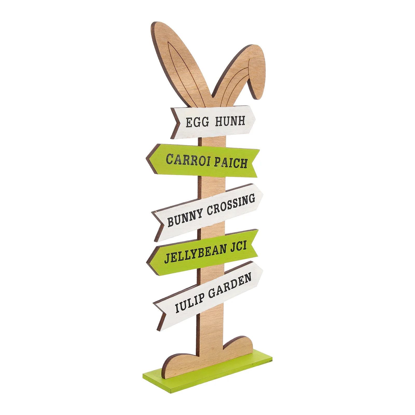 

Elegant Easter Day Bunny Decor Wooden Letter Adorn with Smooth Finish for Home Study Bedroom Decoration Wooden Easter Decor