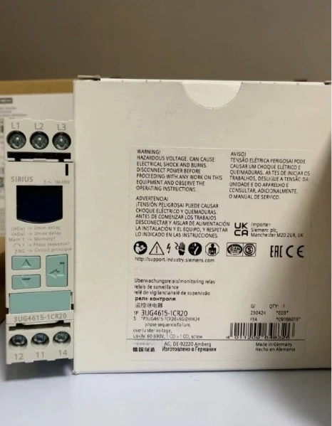 العلامة التجارية الجديدة الأصلي 3UG4615-1CR20 3UG4615-2CR20 3UG4616-1CR20 الشحن السريع