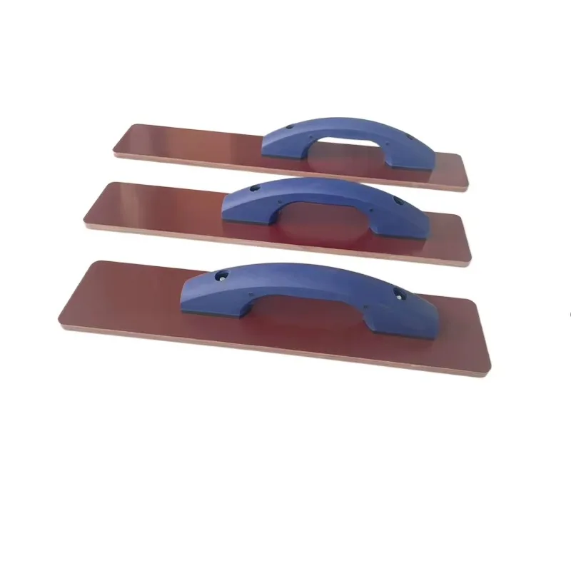 Professional 400mm Concrete Finishing Tools OEM Customizable Flat End Resin Handle Float with Industrial Grade Plaster Trowel
