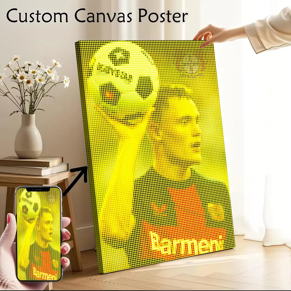 Florian Wirtz Canvas Poster Customizable Pictures Wall Art Canvas Painting for Room Decorations Bedroom Decoration Gaming Home