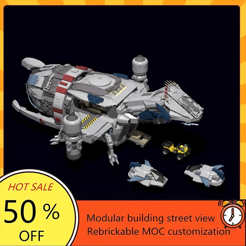 

Набор для сборки космического корабля из 2874 деталей: популярная модель из фильма «Звездные войны», модульный конструктор, технологичный подарок, праздничный набор для детей