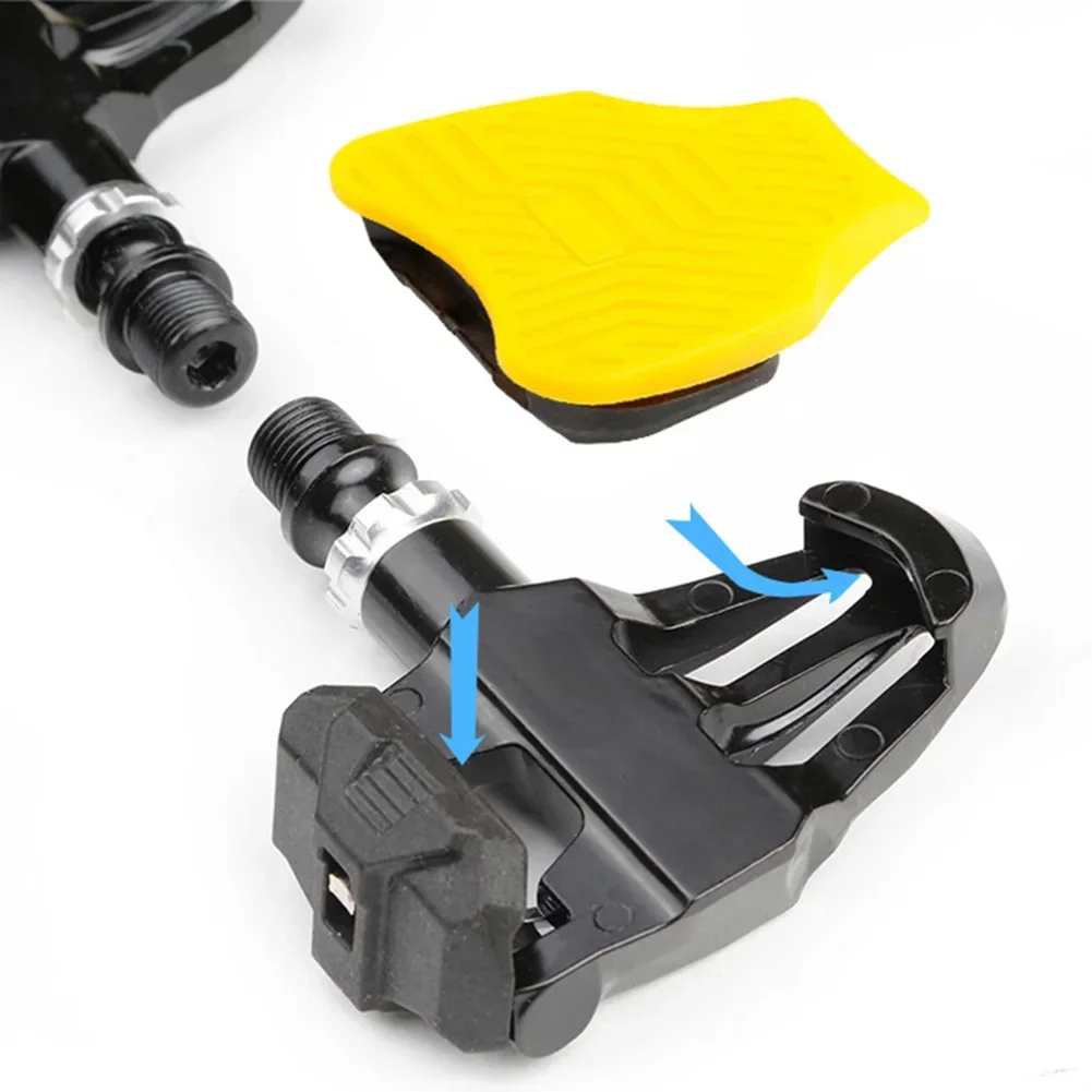 Road Bike Pedal Adapters Plate Nylon For-Shimano SPD SL Self Locking Cleats Bicycle Components Parts view 5