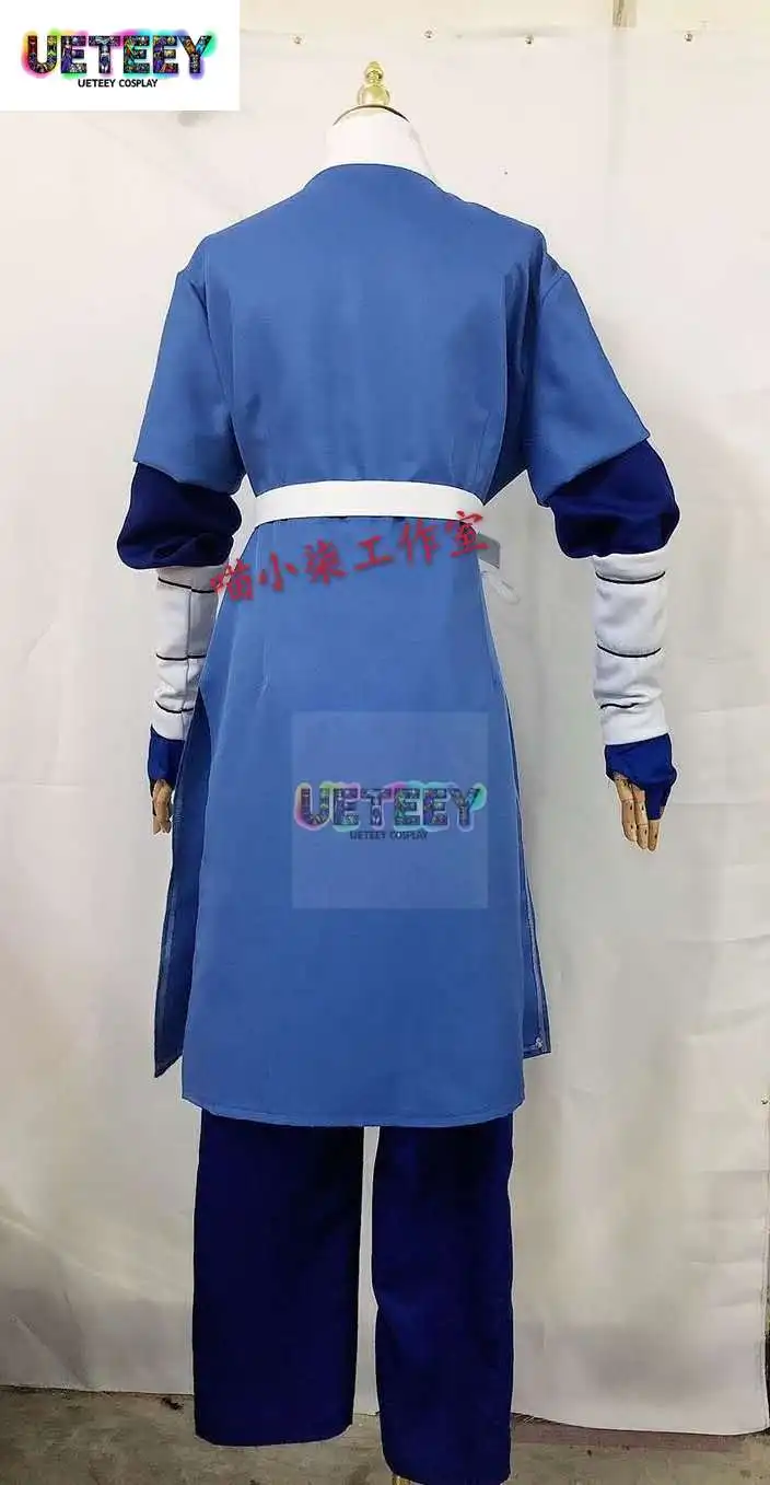 UETEEY COS New Style Sokka Cosplay Costume Halloween Outfit view 3