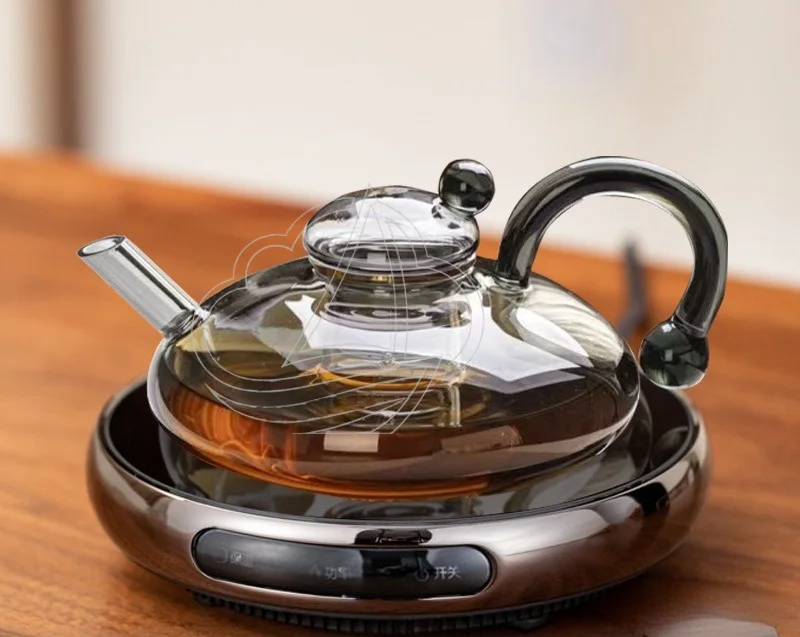 Slim Electric Tea Stove, High-efficiency Ceramic Heating Stove for Boiling Water and Tea Making