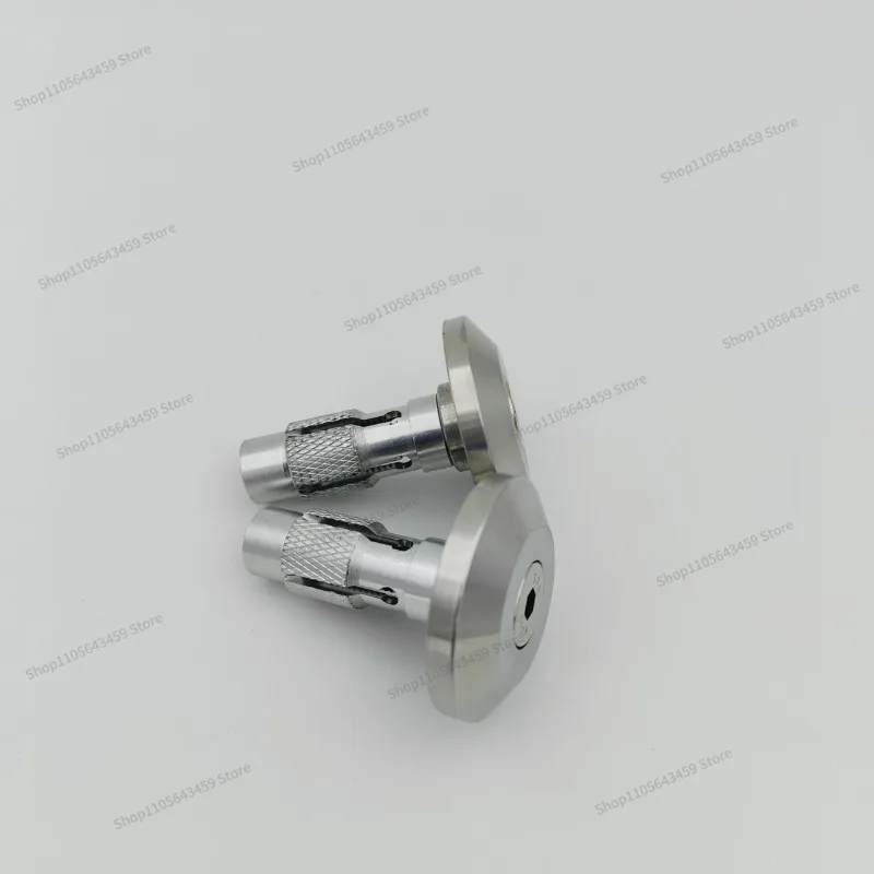 For off-road motorcycles, stainless steel handlebar plugs and anti-drop heads