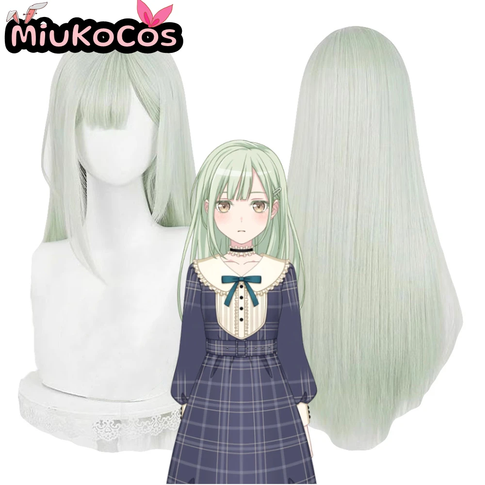 

IN STOCK Mortis Mutsumi Wakaba Cosplay Wig MiukoCosplay Anime BanG Dream! Ave Mujica Cosplay