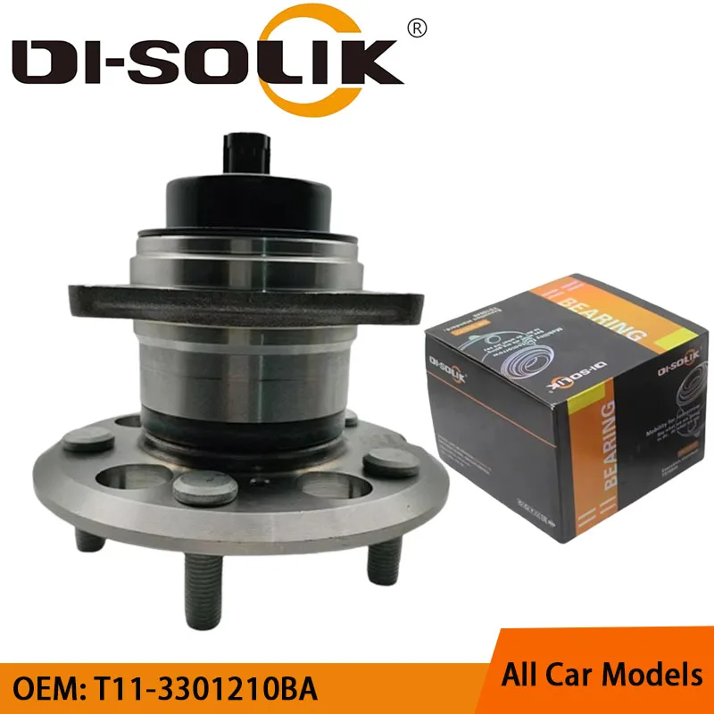 

DI-SOLIK Auto Car Parts 2WD Rear Wheel Hub Bearing Assembly T11-3301210BA for Chery Tiggo T11 2010 2014