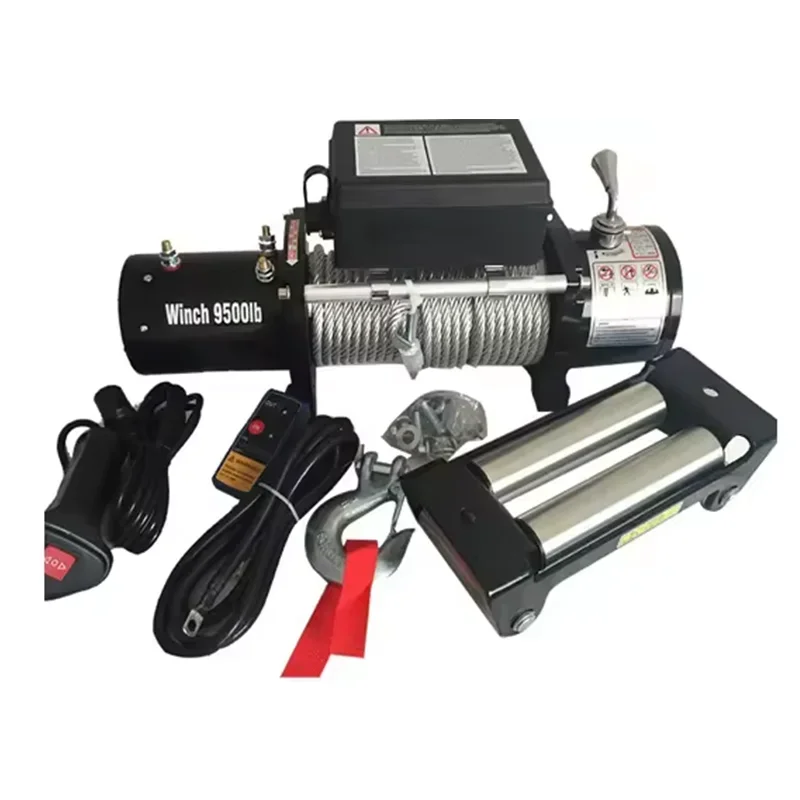 2000IBS 12V/24V Off-Road Self Rescue Hoist Lifting Electric Winch