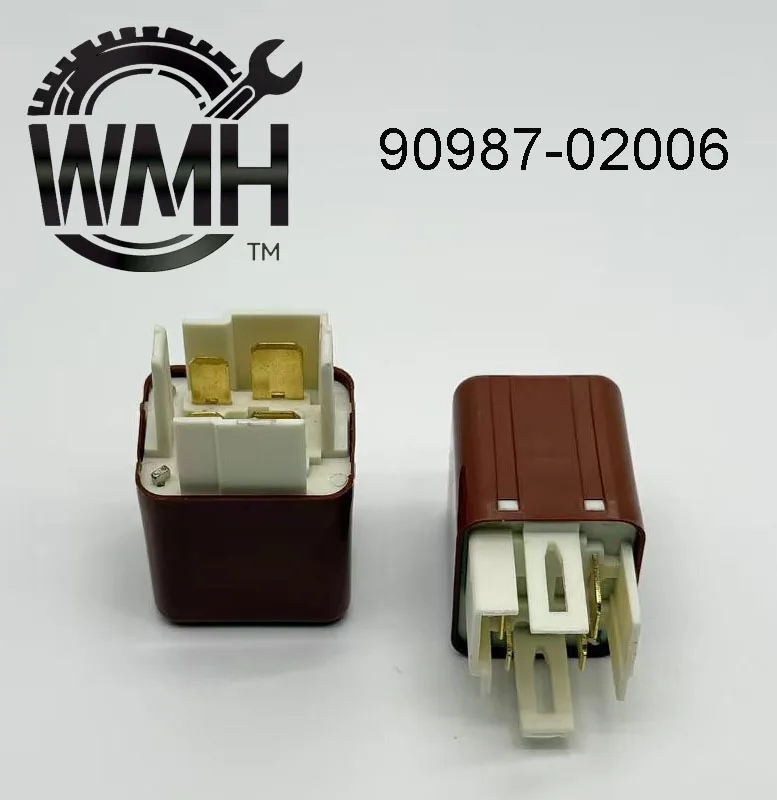 

Автомобильное реле 4-контактное 12В 90987-02006 056700-6912 для Land Cruiser серий 60-80, реле управления фарами и бачком омывателя